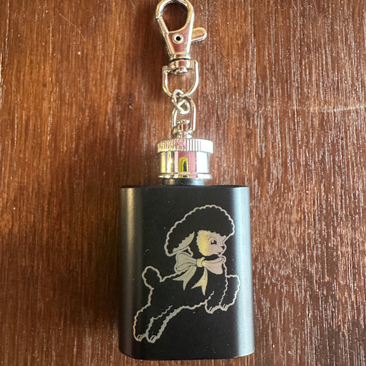 Hip Flask Keyring