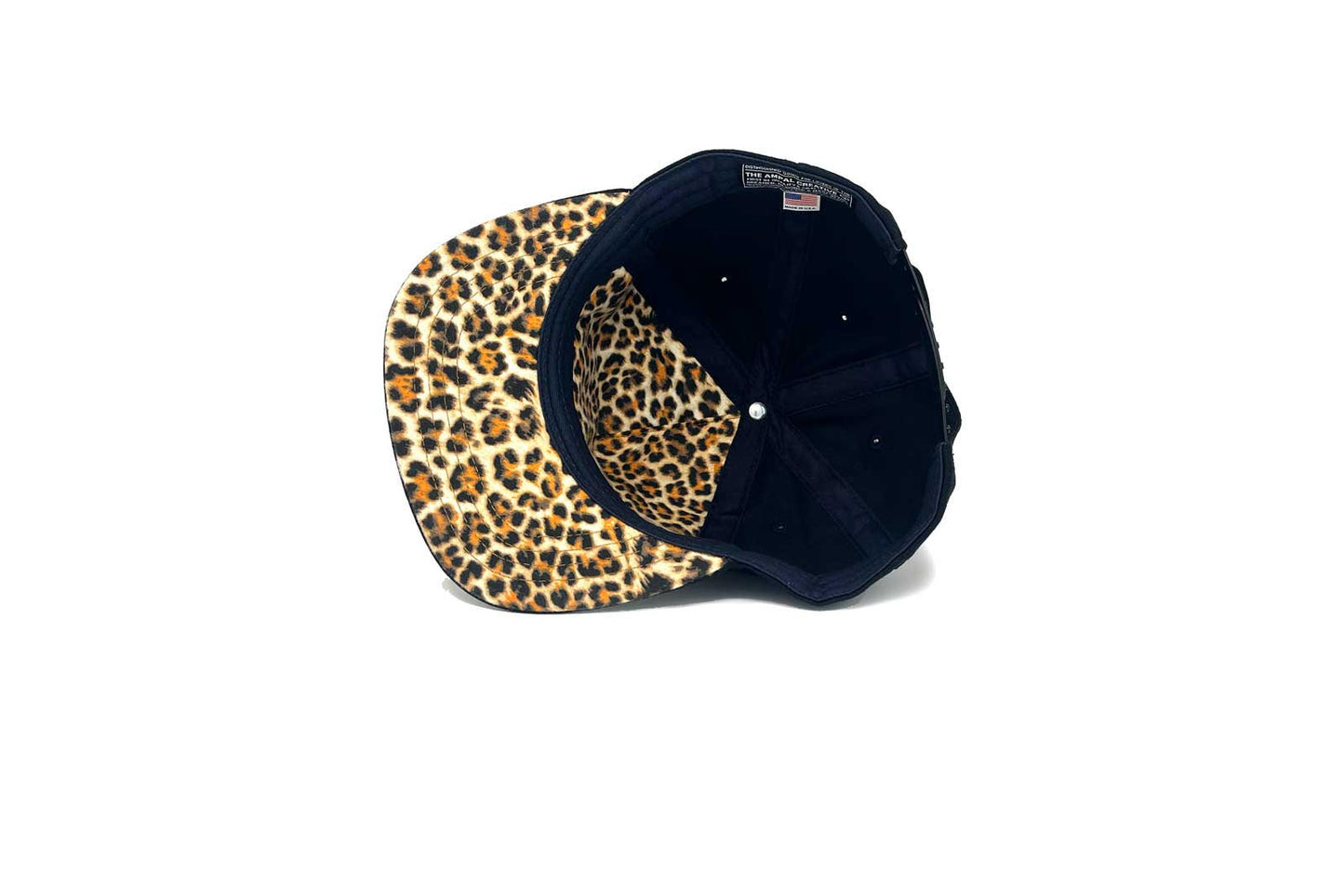 DICE X AMPAL CREATIVE BONES SNAPBACK - BLACK/LEOPARD