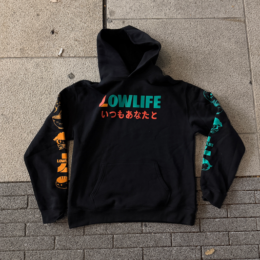 7OWLIFE Hoody Black