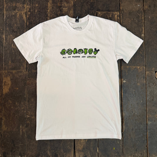 ALL MY FRIENDS V2 T-Shirt White