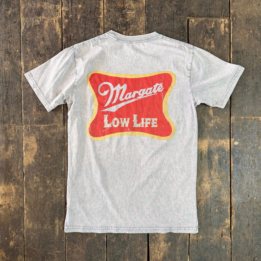 MARGATE LOWLIFE T-Shirt Washed Grey