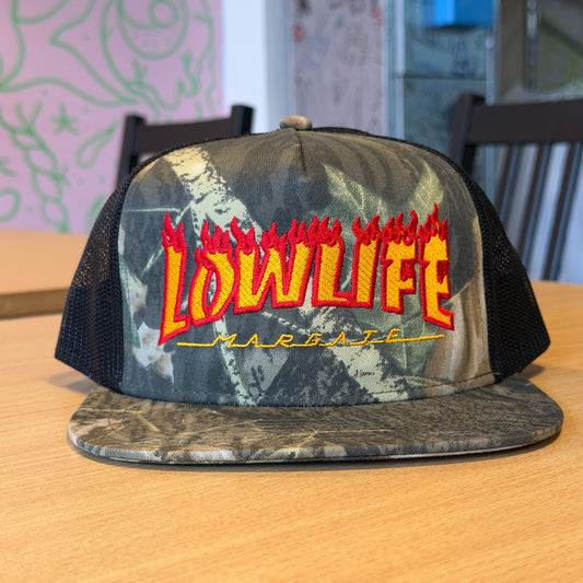 Skate Trucker Cap Camo