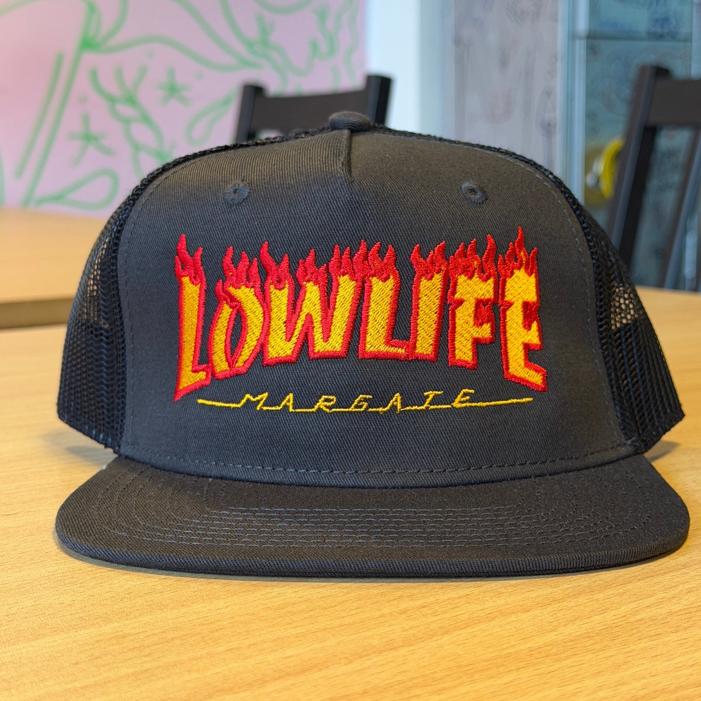 Skate Trucker Cap Charcoal