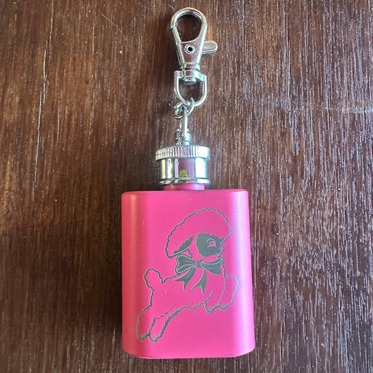 Hip Flask Keyring