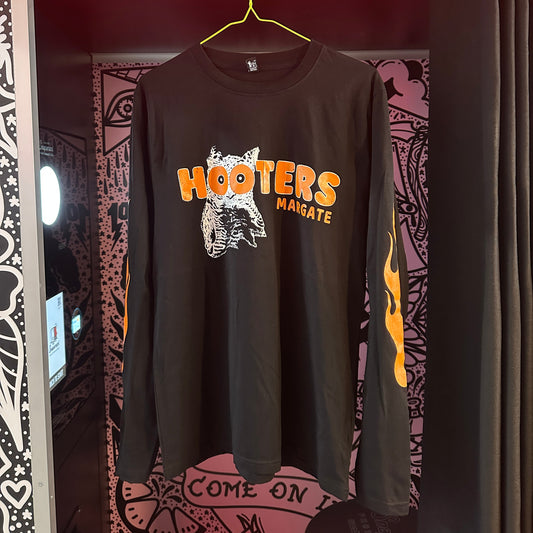 Hooters Long Sleeve T-Shirt Black