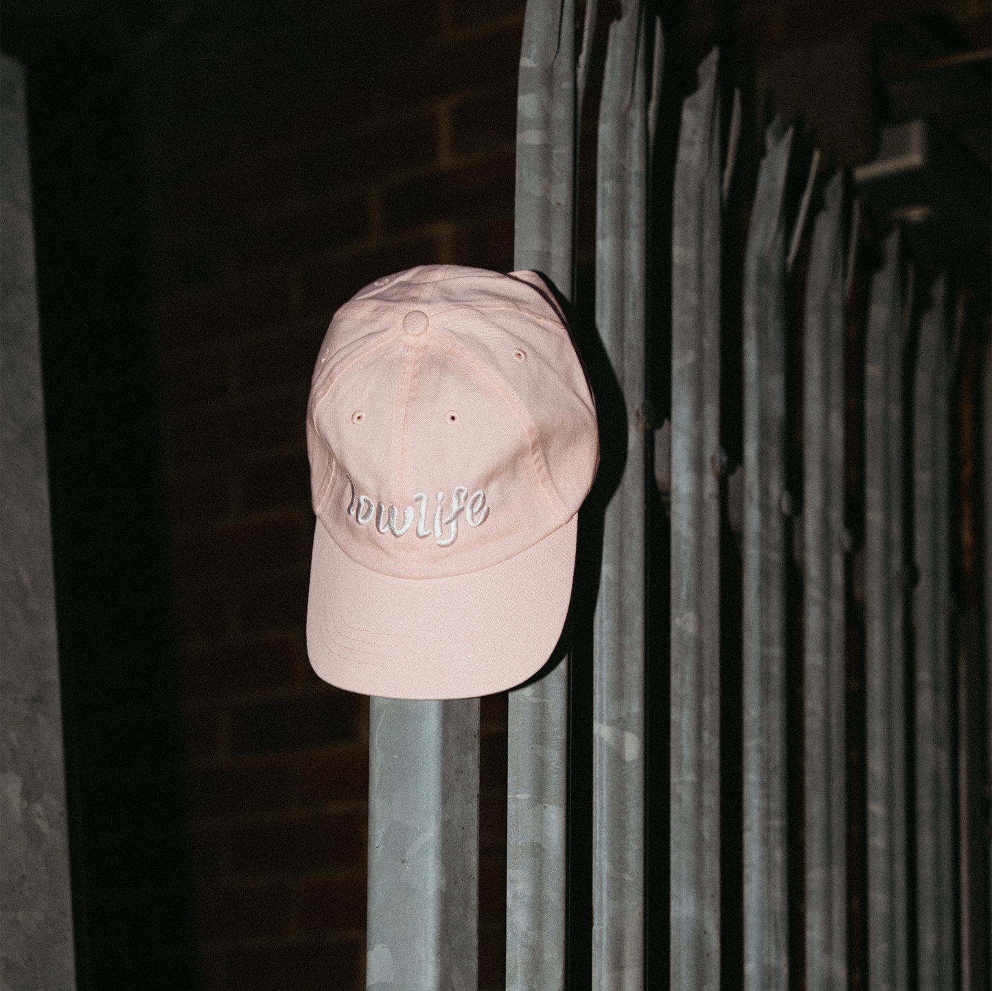Lowlife Dad Cap Pale Pink
