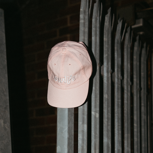 Lowlife Dad Cap Pale Pink