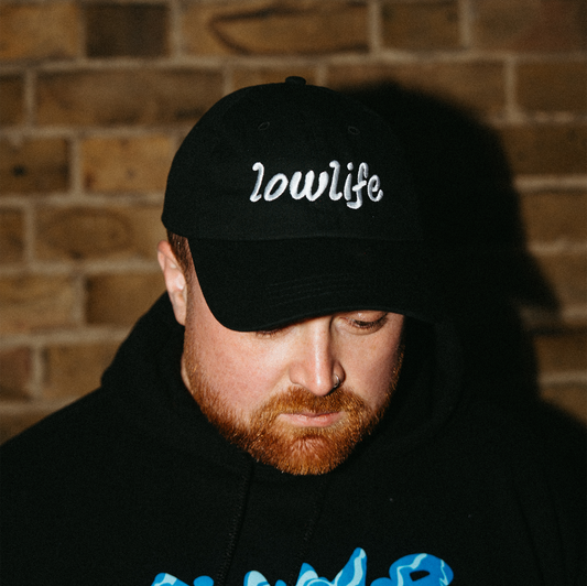 Lowlife Dad Cap Black